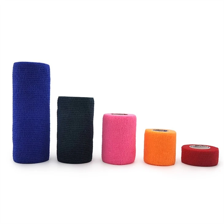 Hot Sale GSPMED Breathable Easy Tear Compression Cohesive Bandage