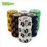 Cute Paw Camouflage Multi Color Printed Bandage Elegant Elastic Wrap Bandage